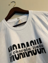 Load image into Gallery viewer, LA CHAVALA LINDA-UNISEX V-Neck & Crew Neck T-Shirt - BLACK & WHITE