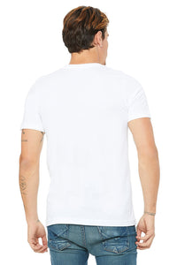 Short Sleeve V-Neck White - Classic Logo