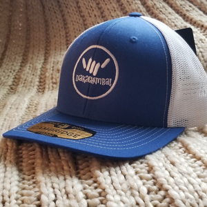 Diakachimba Trucker Hat - Snap-back (Blue & White)